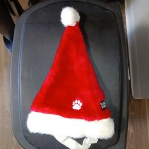 Plush Puppy Santa Hat for Dog